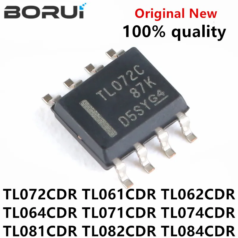 10 шт. TL072CDR TL072C SOP TL072 TL072CDT TL061CDR TL062CDR TL064CDR TL071CDR TL074CDR TL081CDR TL082CDR TL084CDR TL082C TL494CDR