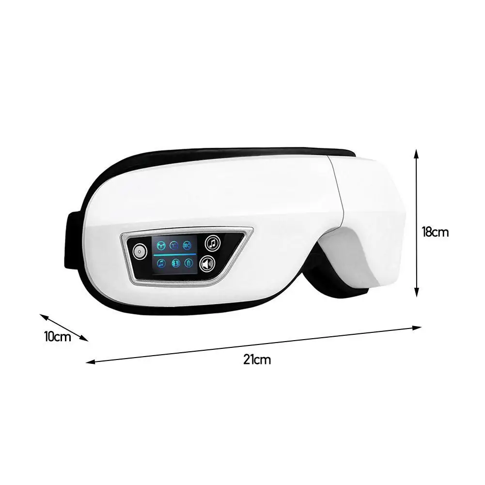 

Vibration Eye Massager Pressure Therapy Eye Care Beauty Instrument Fatigue Relieve Hot Compress Massager Bluetooth Eyes Massager