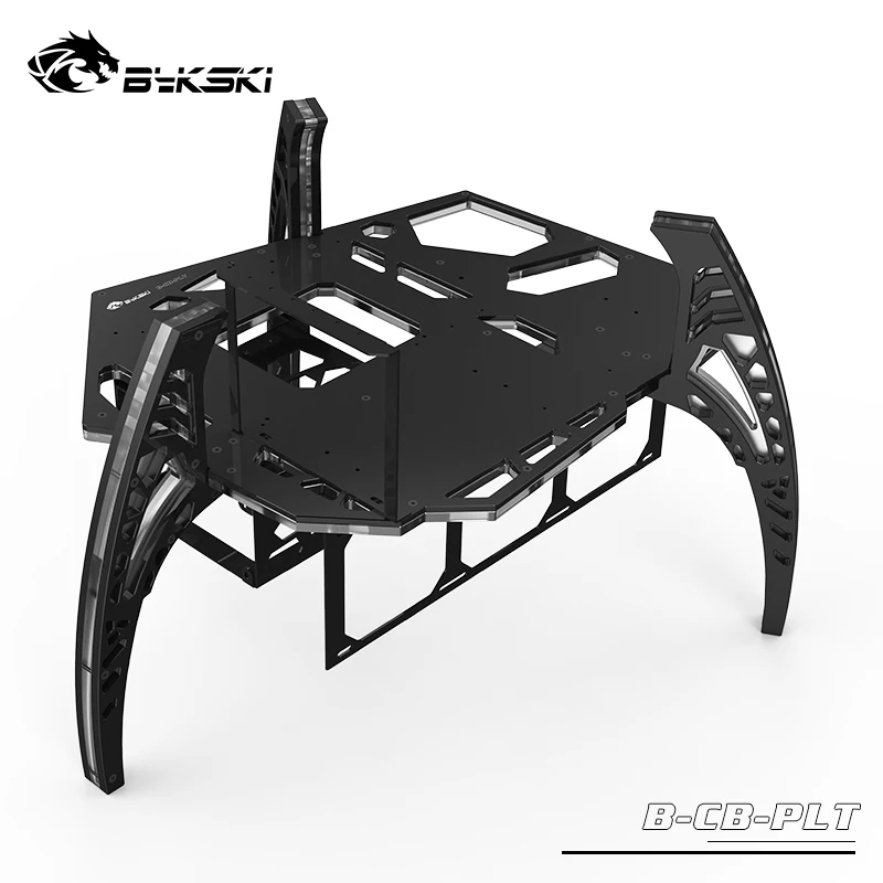 Bykski B-CB-PLT Computer case Spider Mines shape for water cooler Building E-sports MOD chassis Viper navigator series | Компьютеры и