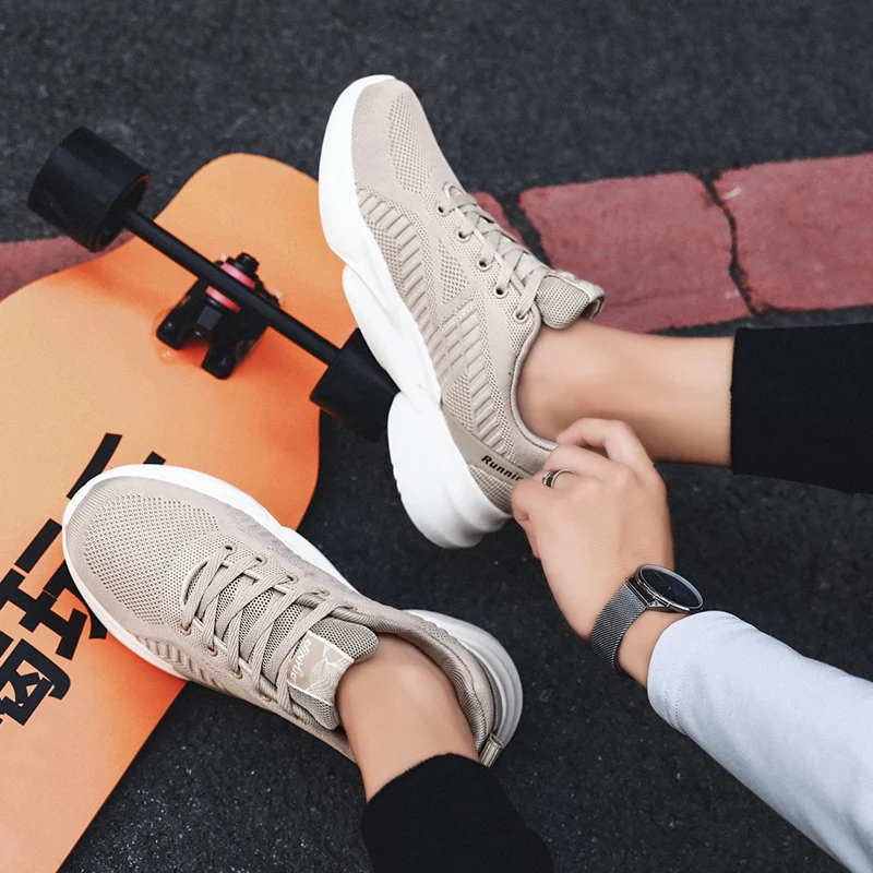 

Sport Shoe Breathabl Shoes Men Sneakers Breathable Sneaker Man Casual Shoe Mens Causal 2020 Summer For Sports Slip On Sport