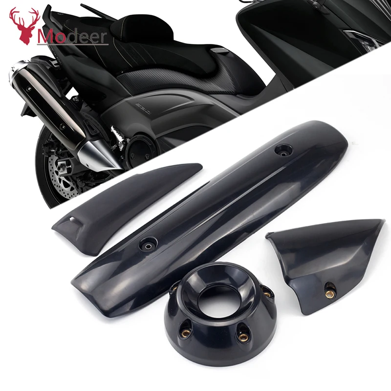 Выхлопная труба для мотоцикла 4 типа Yamaha XP500 TMAX 500 2012 2016 / T MAX 530 2013 2014 2015 2016|Накладки