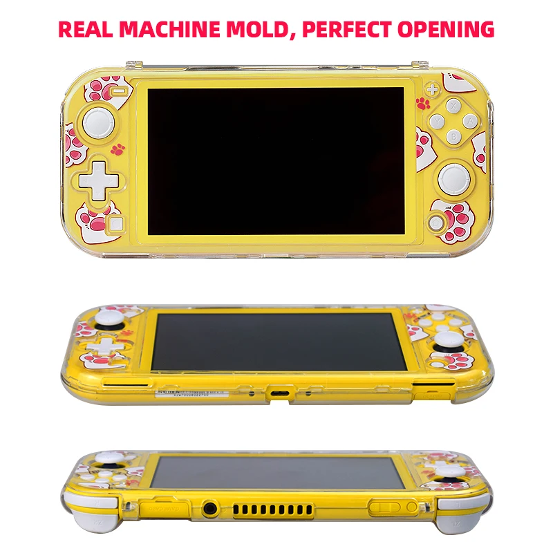 Защитный чехол DATA FROG совместимый с консолью Nintendo Switch Lite в виде кошачьей лапы