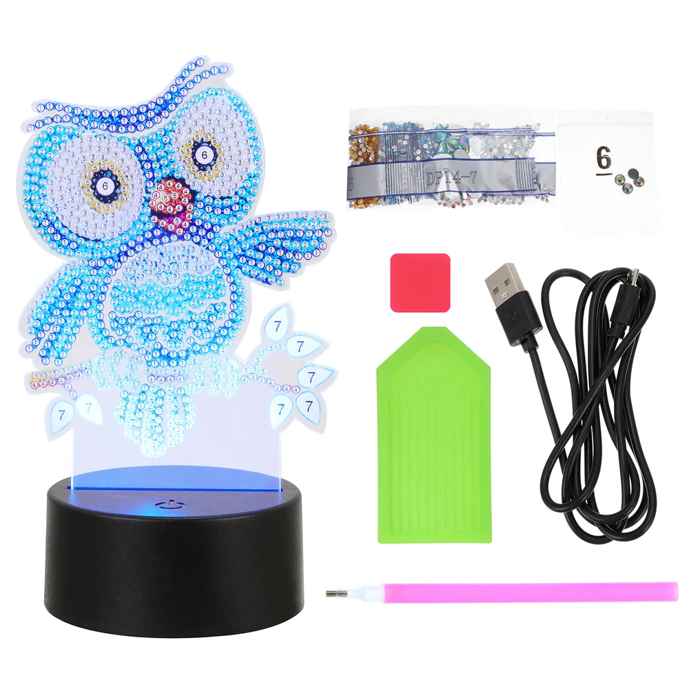 

1 шт. ночник для спальни, светодиодная лампа, Детские аксессуары «сделай сам»