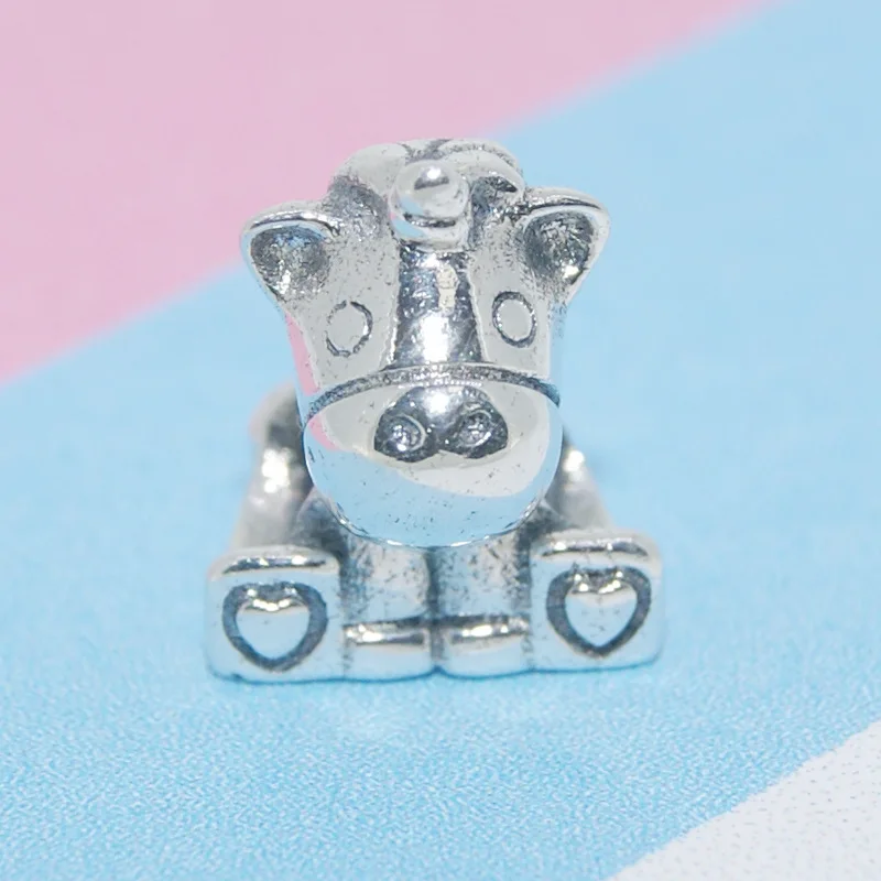 925 пробы серебряные металлические бусины в форме двойного конуса красивые Бруно