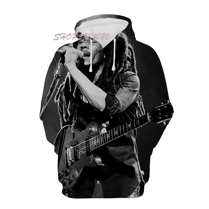 

Bob Marley 3D Prited Hoodies Sweatshirts for Men and Women Fashion Sweatshirts Printed Pullover Unisex Harajuku Oversize Hoodies