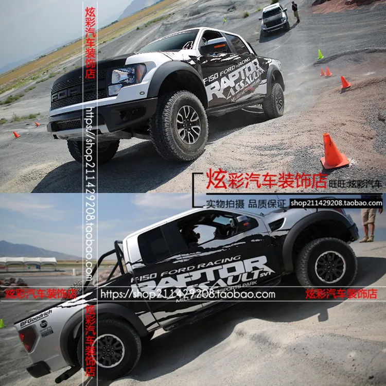 Автомобильные наклейки для Ford Raptor F150, внешний вид всего тела, модифицированные наклейки RANGER, автомобильные наклейки, внедорожные наклейки для кузова