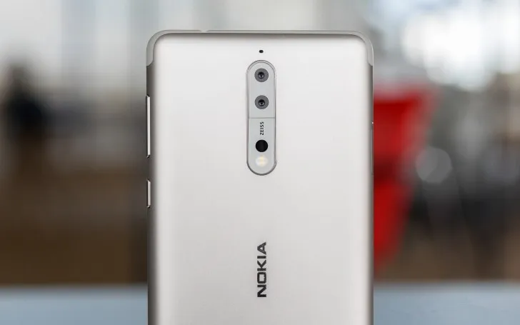 Nokia 8, разблокированный мобильный телефон 5,3 '', Восьмиядерный, 4 Гб ОЗУ, 64 Гб ПЗУ, двойная задняя камера 13 МП, LTE, отпечаток пальца, мобильный телефон Android