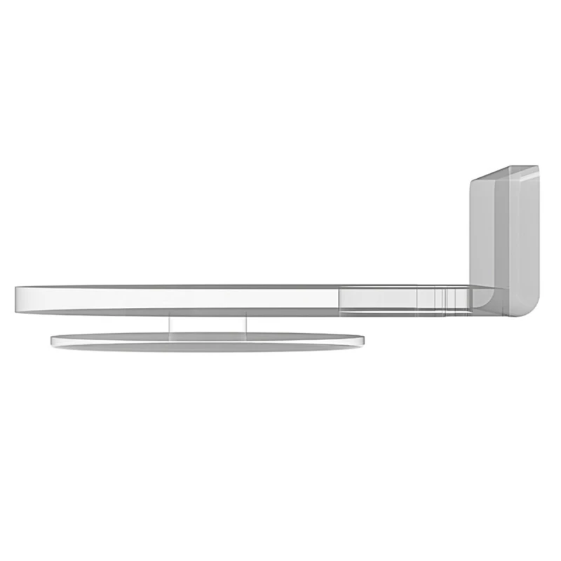 

Transparent Acrylic Stand Mount Anti-Slip Base Adjustable Bracket Holder for Echo Dot 4 Accessories