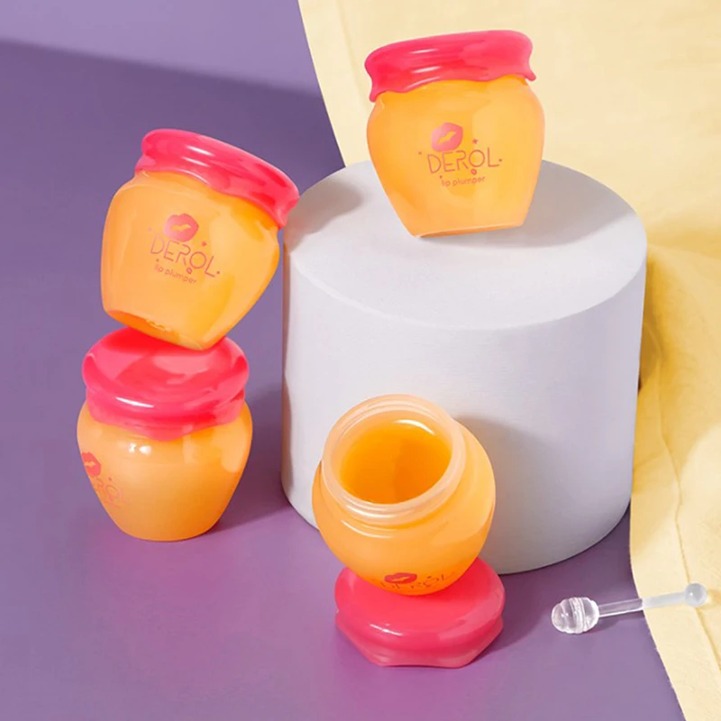 

Natural Plant Anti-Cracking Lip Care Lip Balm Natural Honey Lip Mask Fade Lip Lines Bright Lip Color Deep Moisturizer Makeup