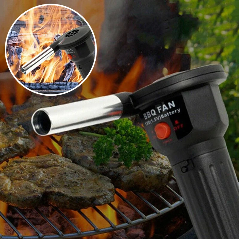 Барбекю Пикник Портативный на открытом воздухе воздуходувка гриль углях Пособия