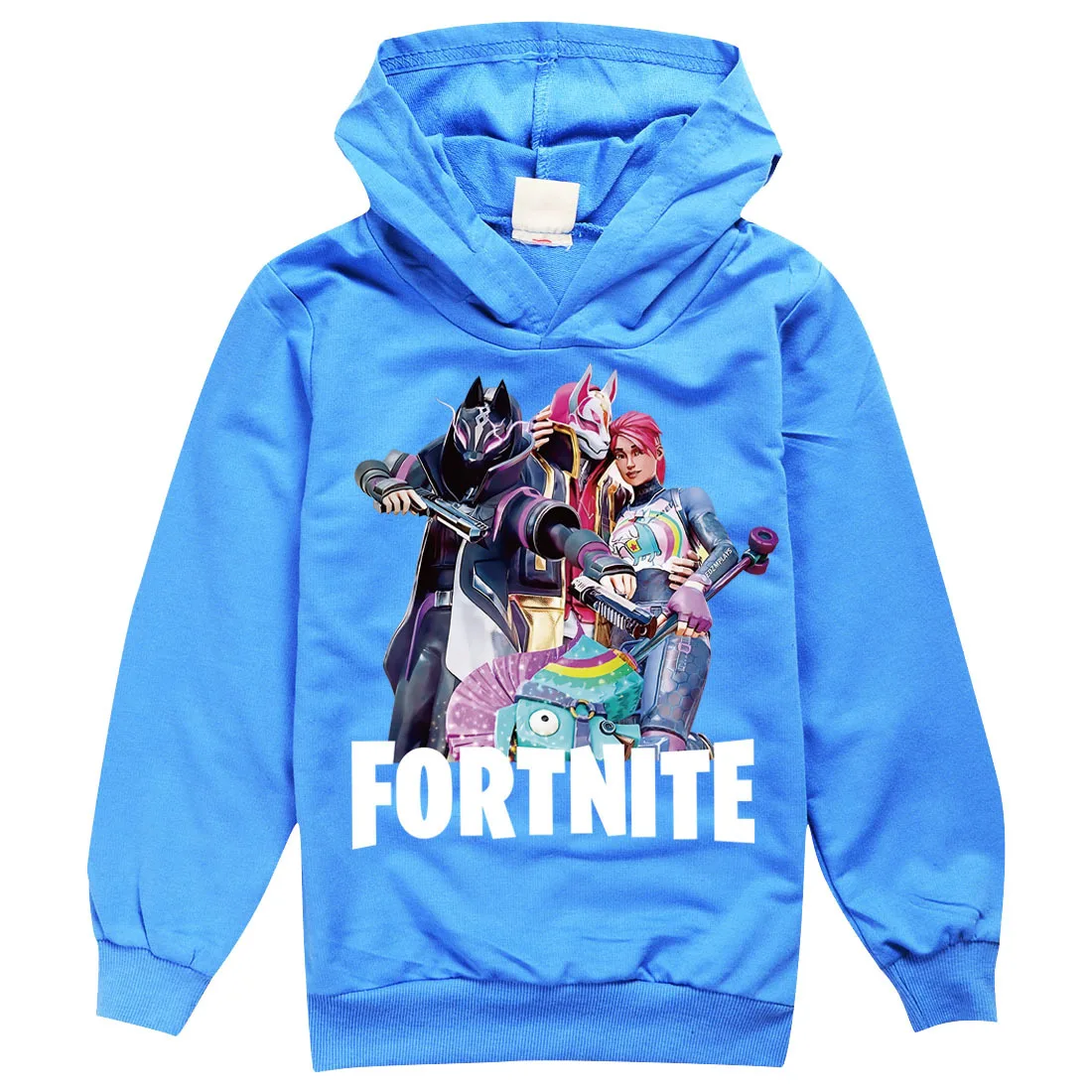 Детская одежда Fortnites толстовка с капюшоном в уличном стиле 3d рисунком из игры
