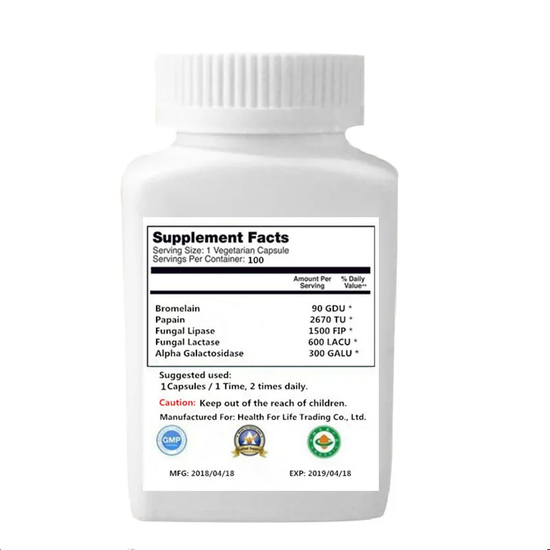 Пробиотик гарантирует потенцию до истечения срока годности Безглютеновые