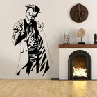 Современные виниловые наклейки супергерой, Джокер, настенные наклейки для интерьера, домашнего декора, комнаты для мальчиков, спальни, детской стены, фильмы-Комиксы фрески S360