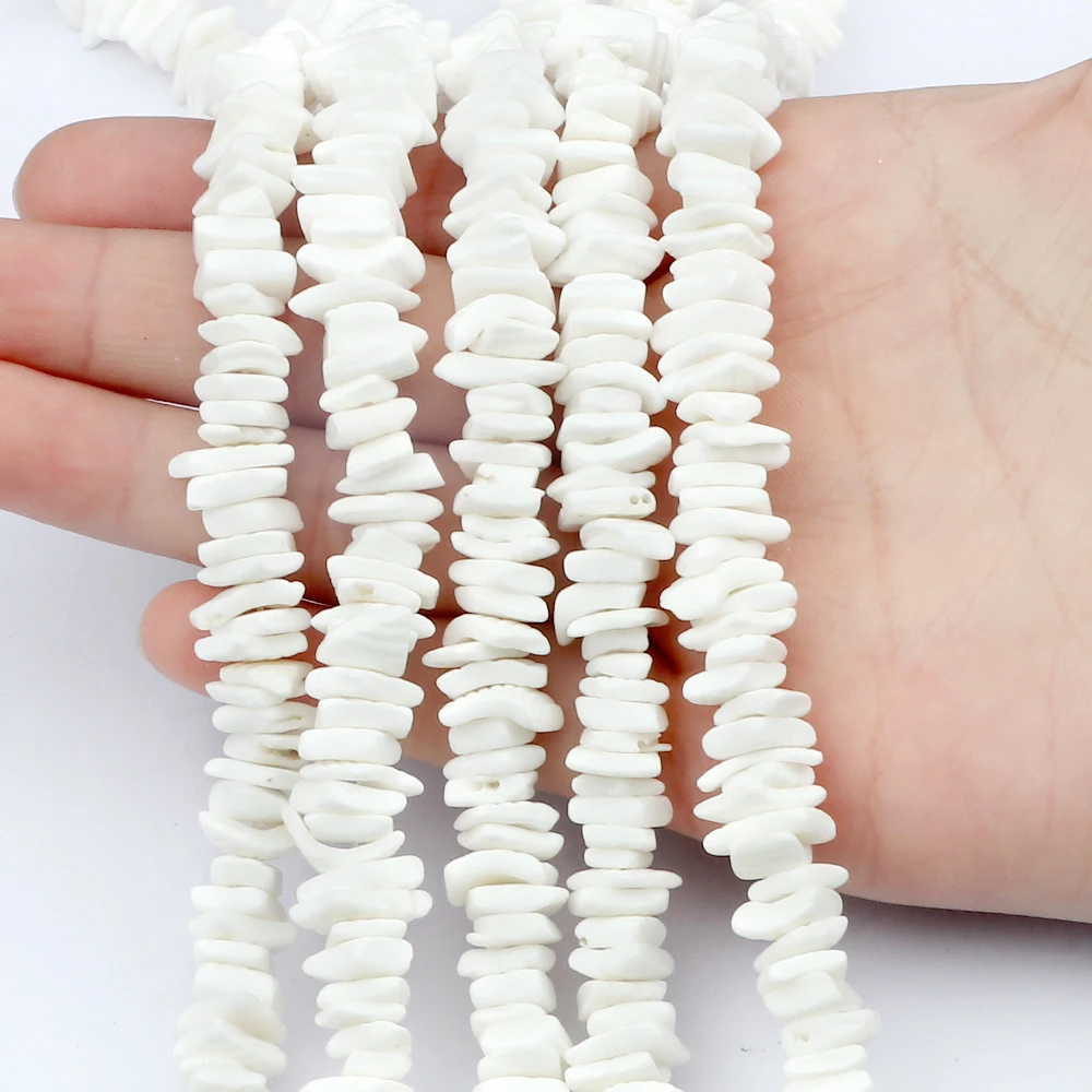 Бусины перламутровые розовые белые пресноводные для ожерелья браслета