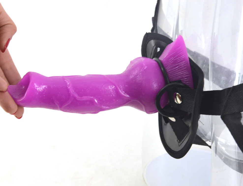 Huge Dildo Strapon Dog Strap on Penis Adjustable Belt Animal Sex Toys for Women Lesbian Erotic Masturbate Toy | Красота и здоровье