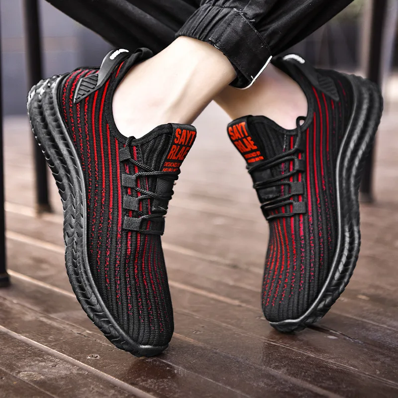 

KUYOMENS New Casual Shoes Men Breathable Autumn Summer Mesh Shoes Sneakers Fashionable Breathable Lightweight Movement Shoes