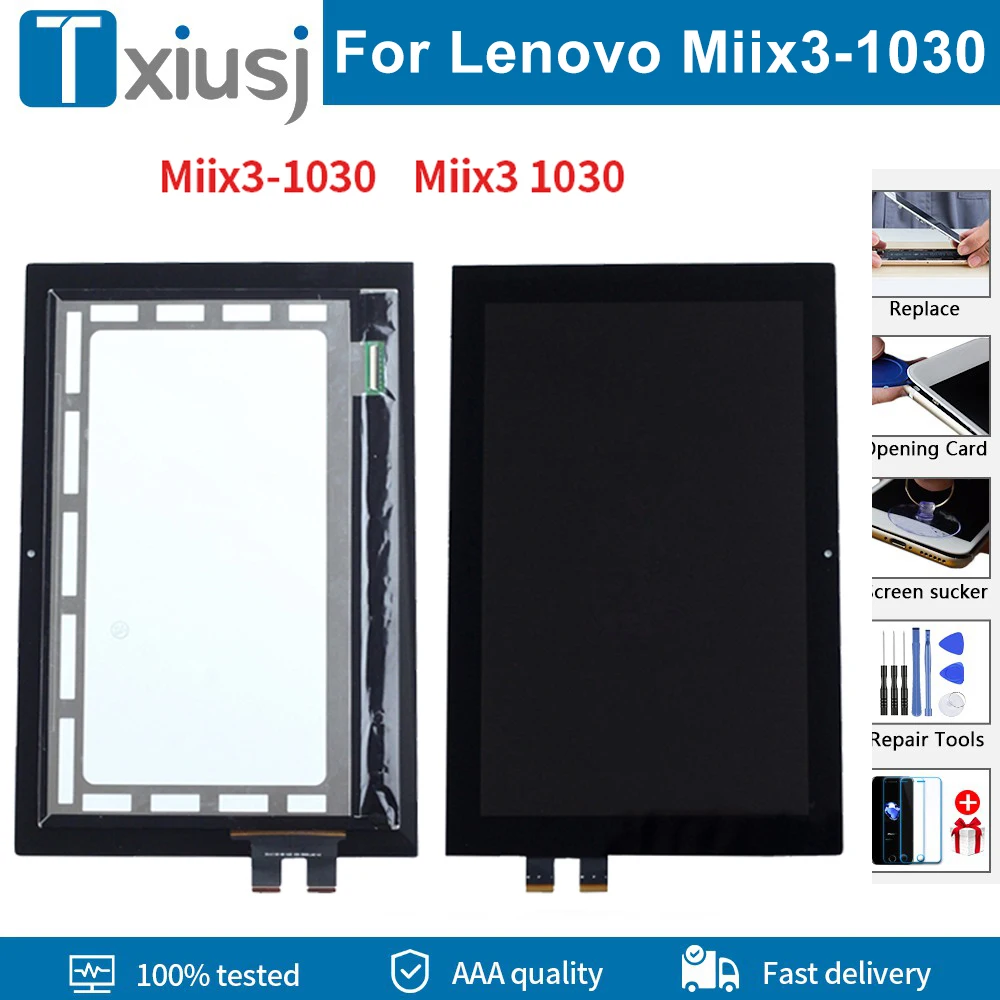 Оригинальный Для Lenovo Miix3-1030 Miix3 1030 ЖК-дисплей сенсорный экран дигитайзер для