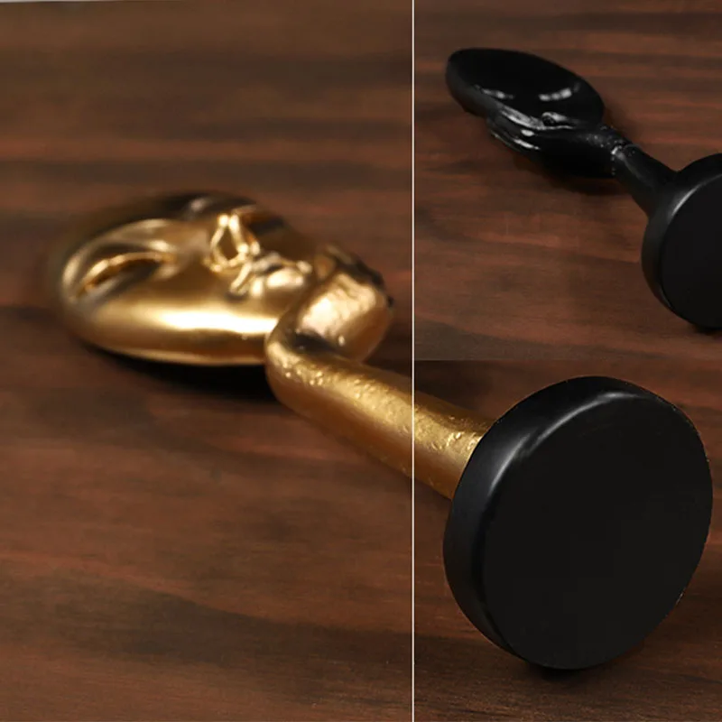 

Thinker Statue Abstract Figure Sculpture Small Ornaments Resin Statue Home Crafts Home Decoration Modern Figurines For Interior