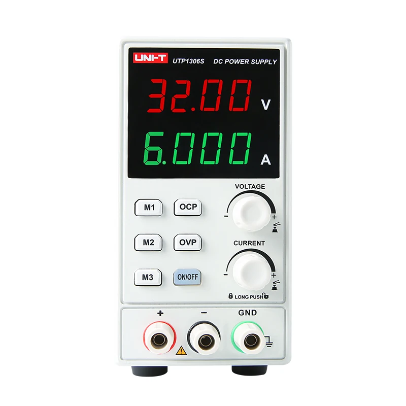 UNI T UTP1306S источник питания постоянного тока 4 битный дисплей светодиодный 0 32 в 6 а