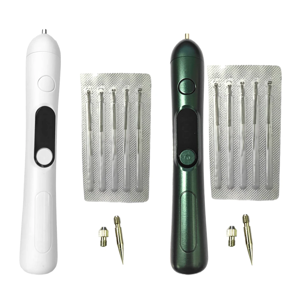 

USB Mini Electric Portable Freckle Removal Pen 9 Level Skin Tags Wart Dark Spot Sweeping LCD Display Skin Care