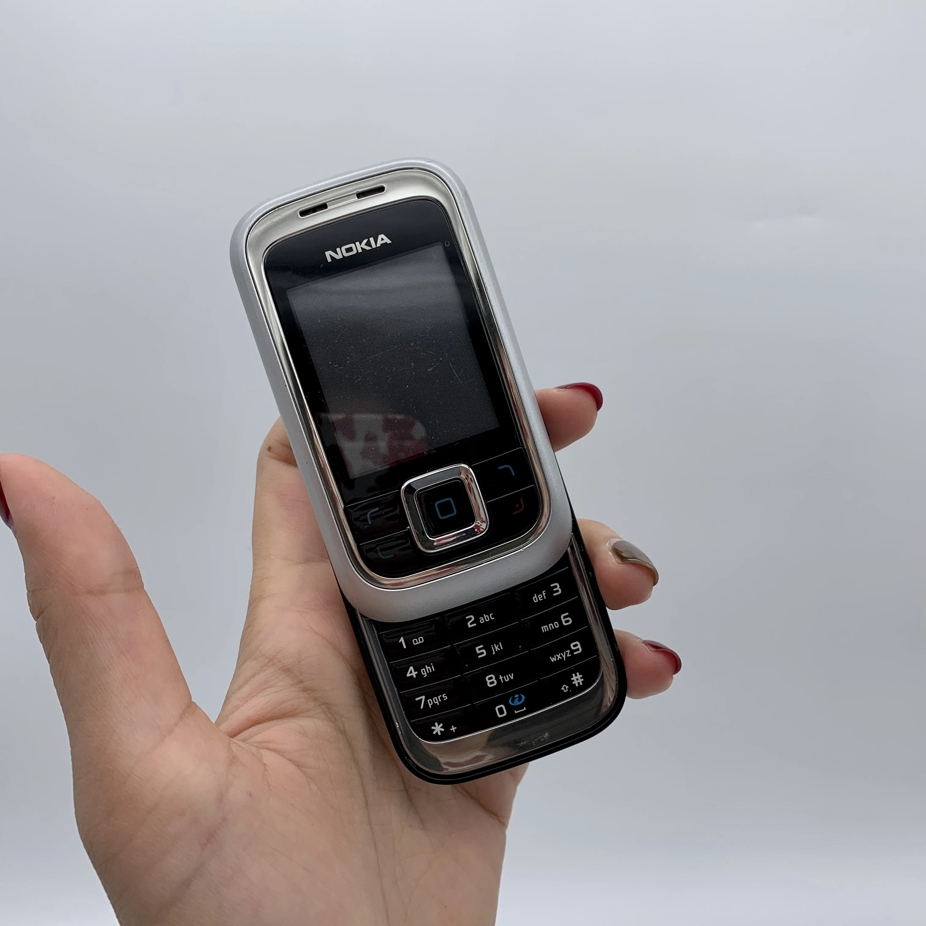 nokia 6111 refurbished original unlocked 2g gsm 90018001900 slide cover mobile phone free global shipping