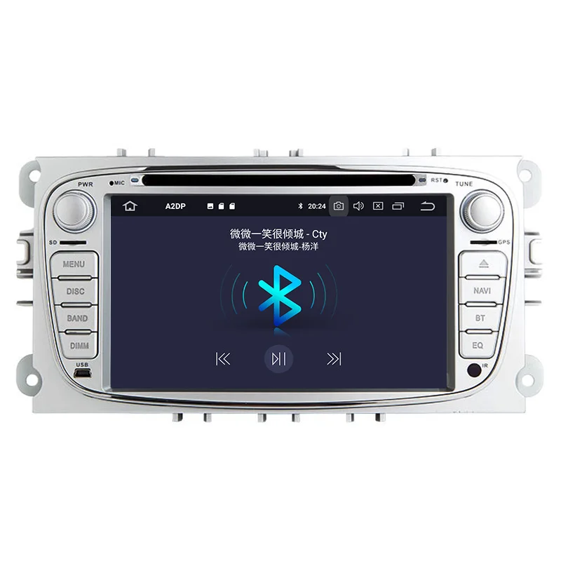 Автомобильный мультимедийный плеер Android 9. 0 4G + 12GB GPS Авторадио для FORD