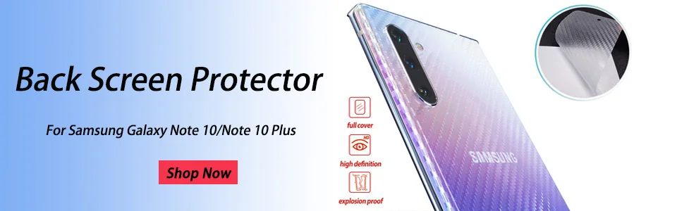 Мягкая Гидрогелевая Передняя пленка для samsung Galaxy Note 10 Plus Защитная пленка для переднего экрана для samsung Galaxy Note 10 Pro
