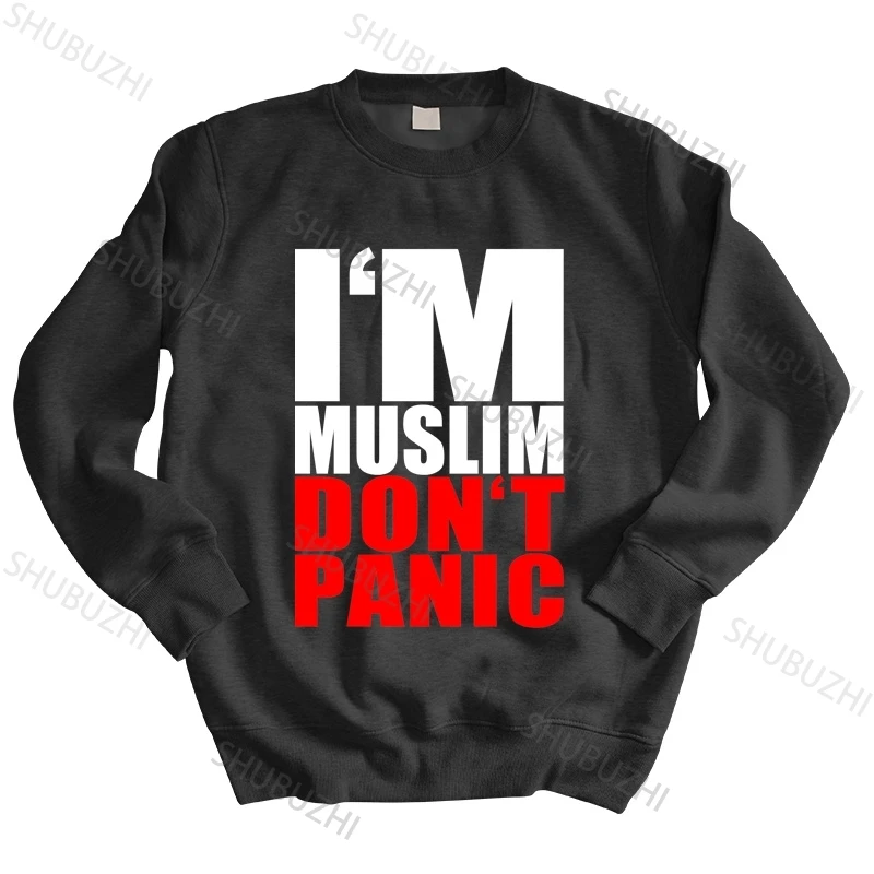 

Тонкая толстовка, мужские толстовки с капюшоном, я мусульман, не паниковый II-мусульманские осенние весенние толстовки с капюшоном, тонкий с...