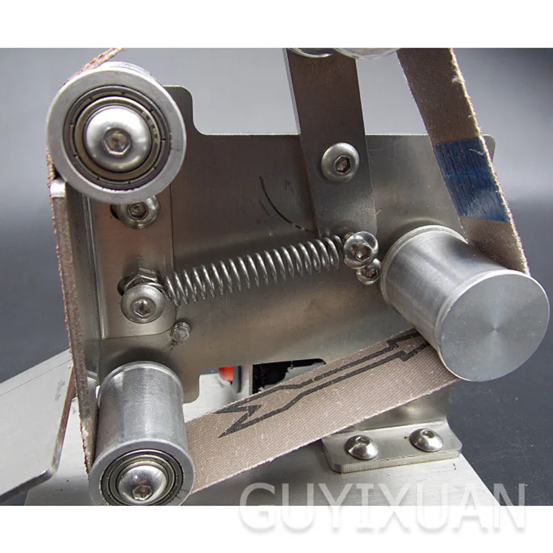 Электрический DC многофункциональный настольный ленточный станок плоский мини