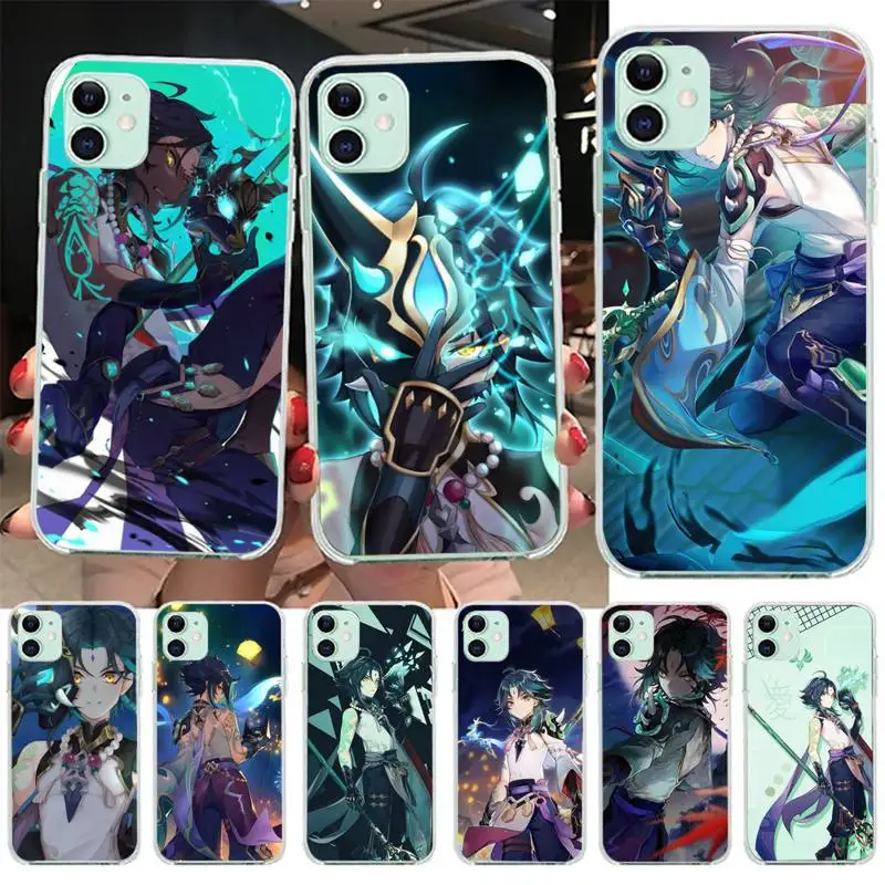 

Genshin Impact Xiao Game Phone Case for iphone 12 Mini SE 2020 5 5S 6 6S Plus 7 8 Plus X XR XS 11 Pro Max Fundas Coque cover