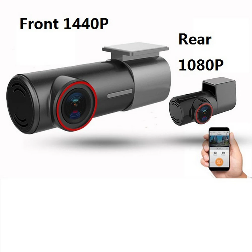 

U700 Mini Hidden FHD 1080P Car Dash Cam Front Rear Camera DVR Detector with WiFi FHD Video Recorder 24H Parking Monitor