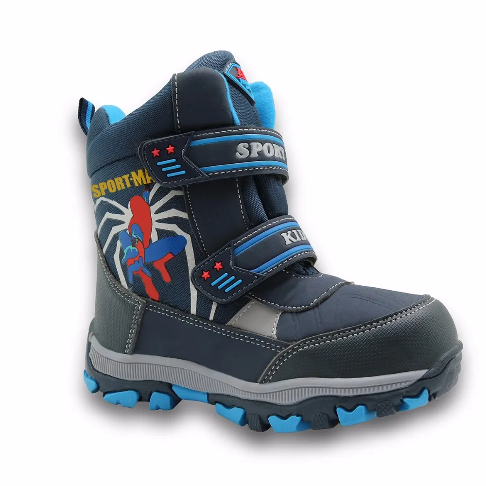 Дракоша середины икры банджи шнуровкой дети снегоступы непромокаемые сапоги