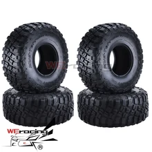 4 шт. 120*48 мм 2 &quotрезиновые шины для колес 1:10 RC Rock Crawler Axial SCX10 II 90046