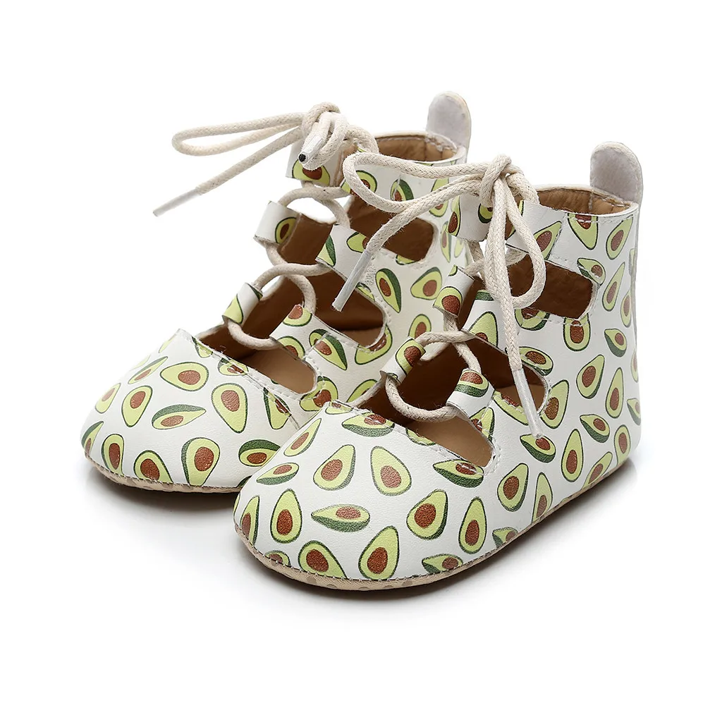 Пинетки розовые для маленьких девочек и мальчиков обувь из искусственной кожи с