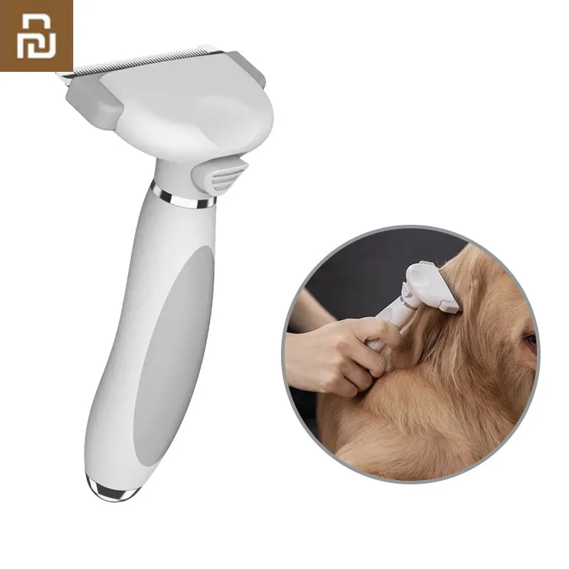 

Xiaomi Pawbby Pet Hair Removal Comb Cat Dog Hair Brush Pets Trimmer Combs Clipper Cats Grooming Tool for Dogs Cats Hair Loss