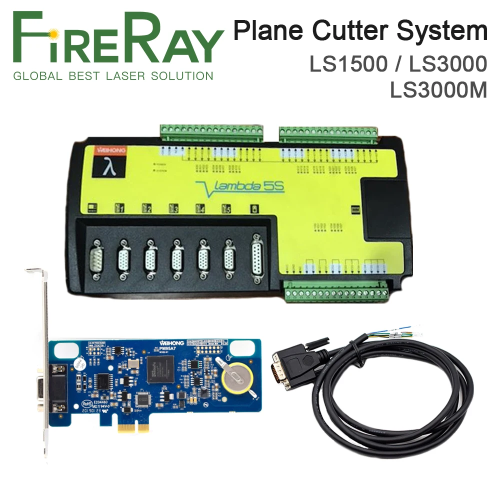 

FireRay WEIHONG Fiber Laser Controller LS1500 LS3000 LS3000M PM95A+ Lambda5E(LD5E-04) 5S For Plane Cutting