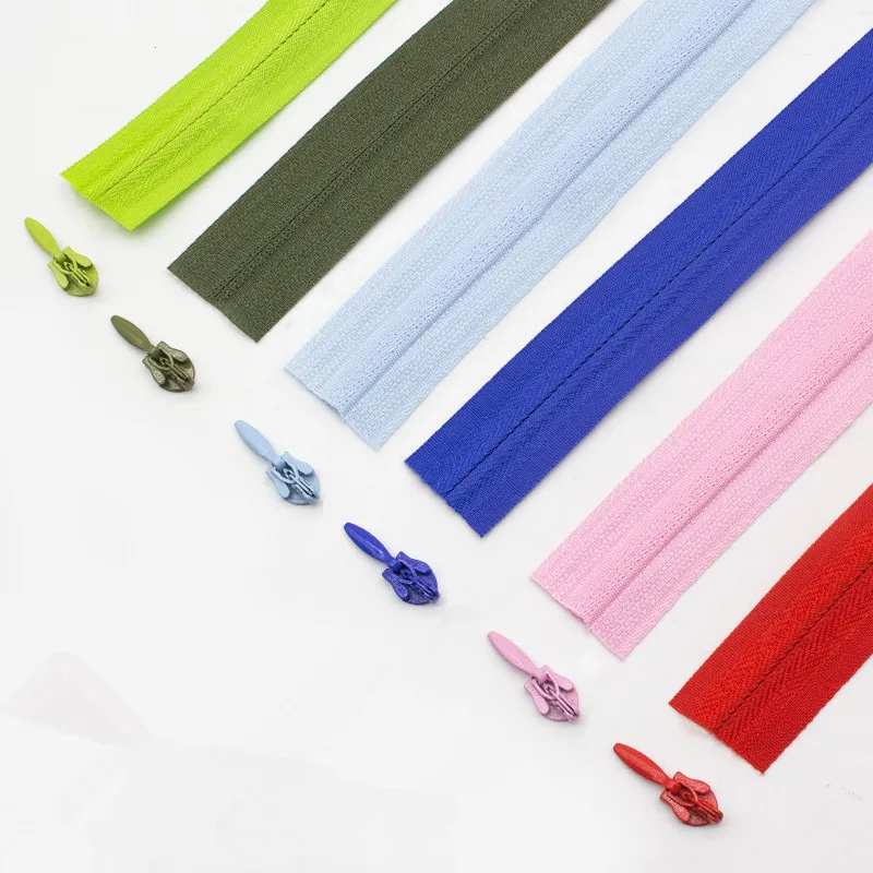 

5 м/упаковка, невидимые нейлоновые молнии S3 #