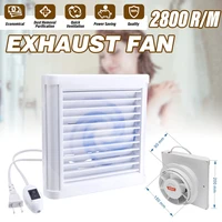 46inch exhaust fan low noise pipe duct fan home bathroom toilet kitchen wall mounted window ventilator extractor fans 220v