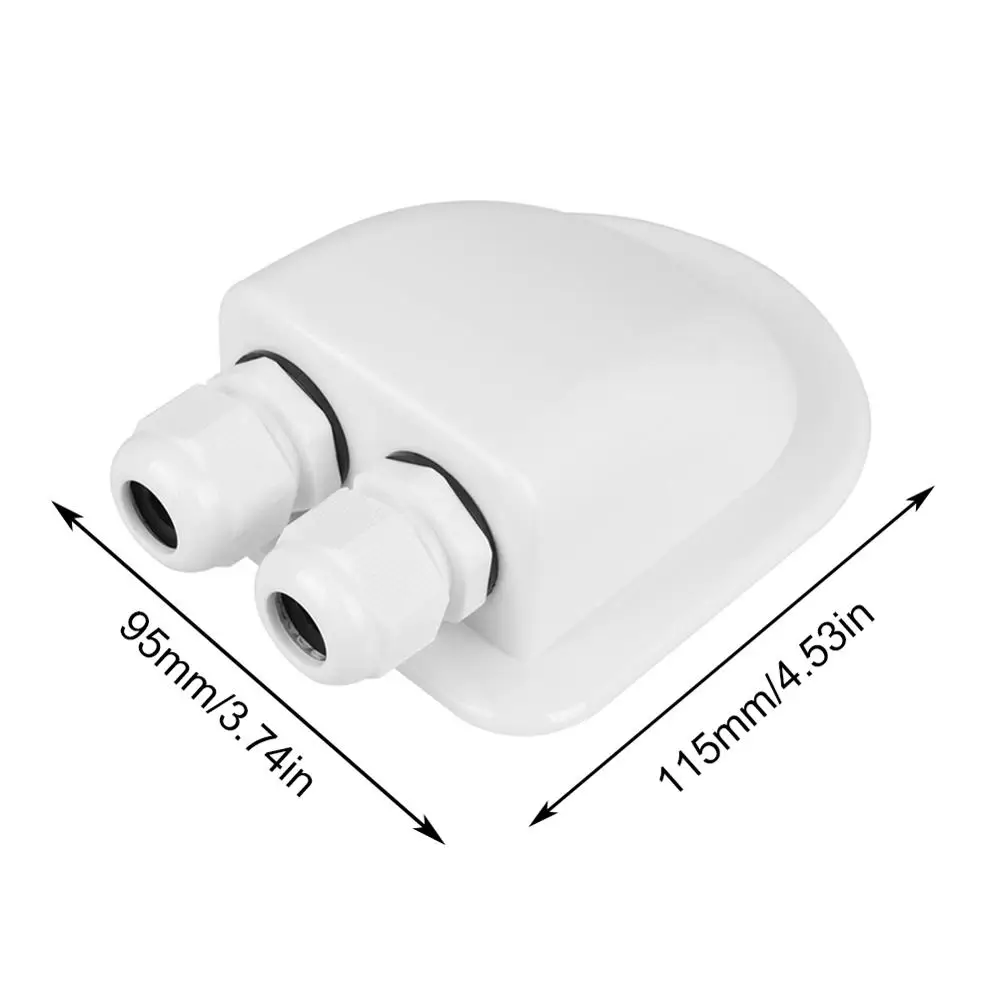 Двойная входная Сальниковая Коробка солнечная панель крыша вход кабель для дома