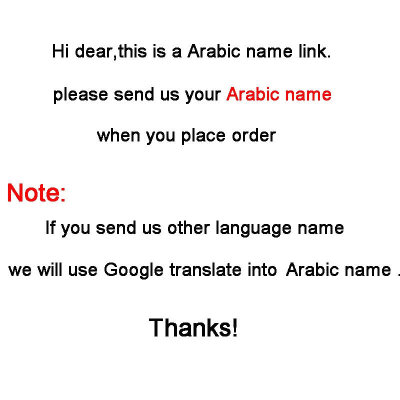 Goxijite Custom Arabic Name Necklace Stainless Steel Personalized Arabic Nameplated Necklace Jewelry Gift