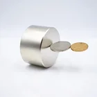 Неодимовый магнит N52, 50x30 мм, супермощные круглые, постоянный редкоземельный, NdFeb, металл Галлий, 40x20 мм