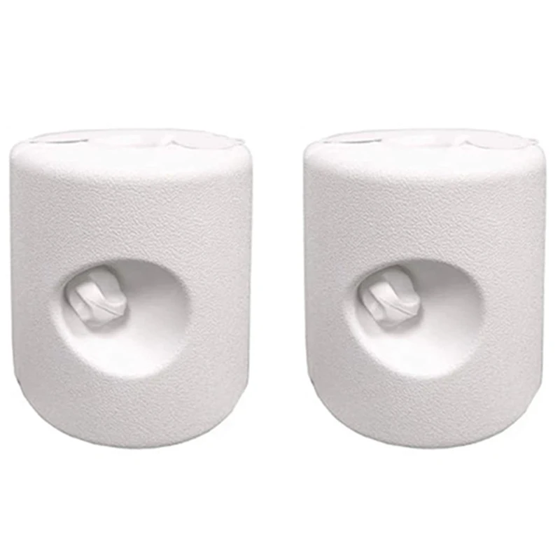 

Outdoors Gazebo Tent Weight Feet Drum Fill with Water Or Sand White 2 PCS