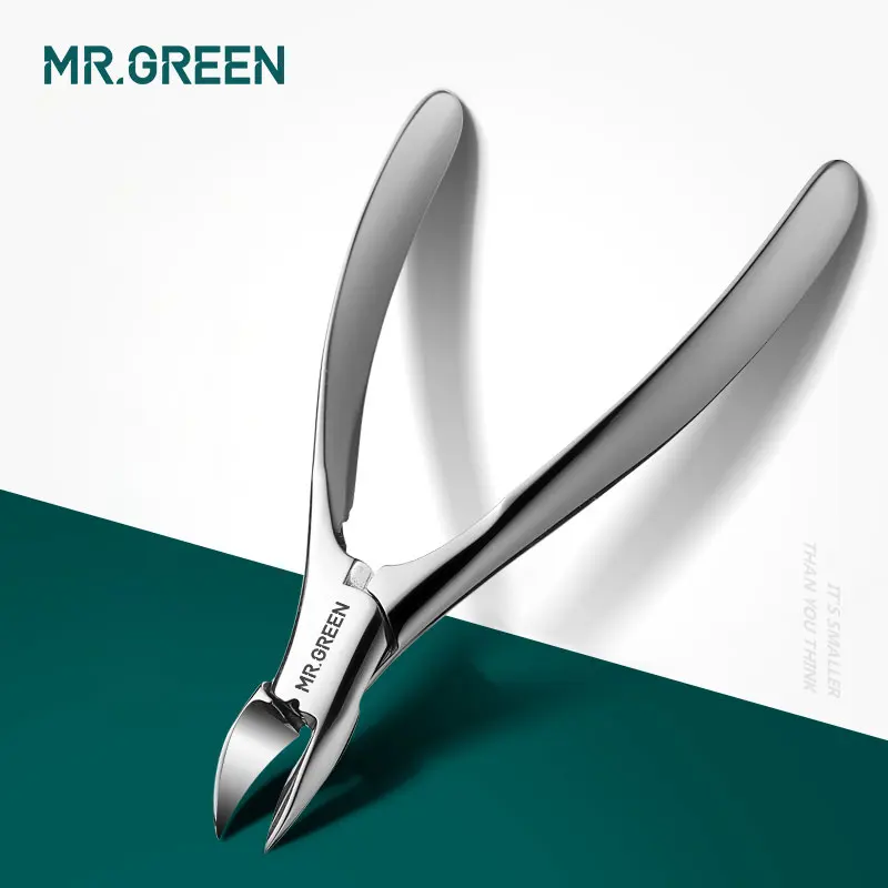 MR. GREEN 12 в 1 маникюрный набор из нержавеющей кутикулы, набор маникюрных инструментов, машинка для стрижки ногтей, набор для ухода за ногтями, кусачки для ногтей