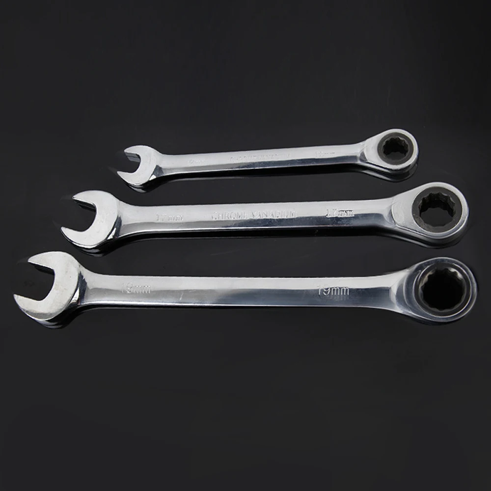 Набор гаечных ключей комплект с трещоткой и зубчатым кольцом | Инструменты