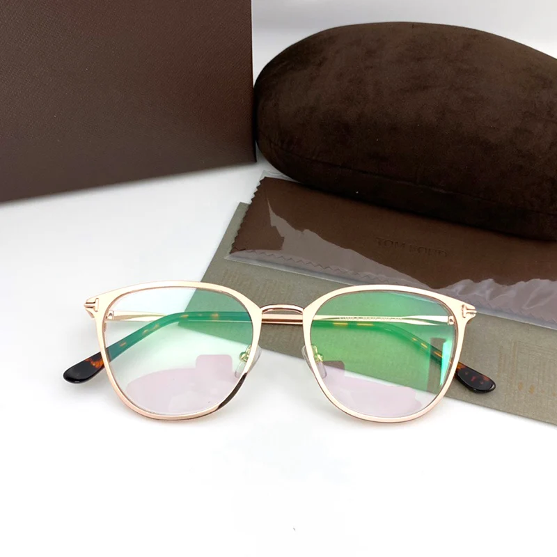 Оправа для очков кошачий глаз TF5545 Мужская дизайнерская большая оптическая