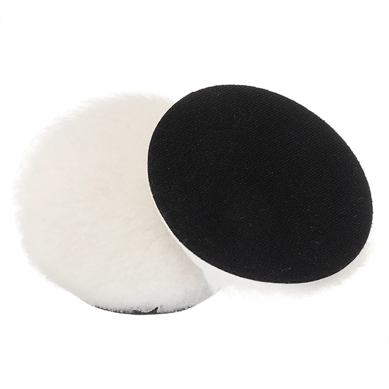 2 шт. шерстяные полировальные накладки для автомобиля 3/4/5/7 дюйма|Полировальные