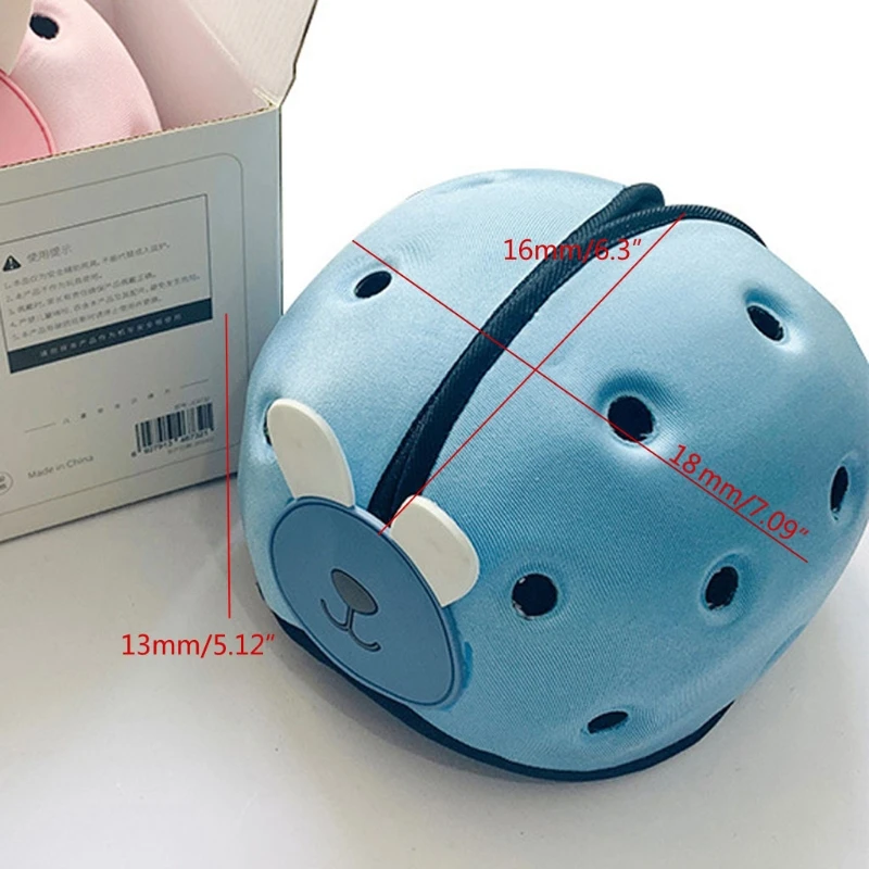 

Infant Baby Toddler Head Protector Soft Toddler Safety Helmet Head Protection