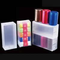 pvc frosted translucent display gift box plastic souvenir store packing electronic candy cosmetic accessories baking jewelry toy