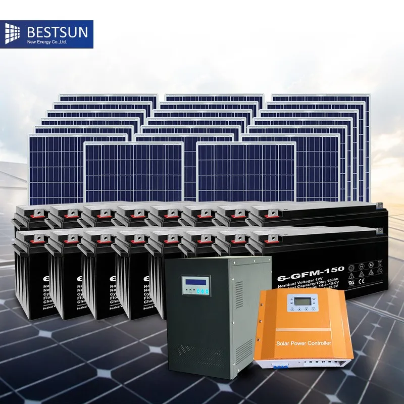 Полный 5KW Солнечные энергетические установки решетки для дома|Комплекты
