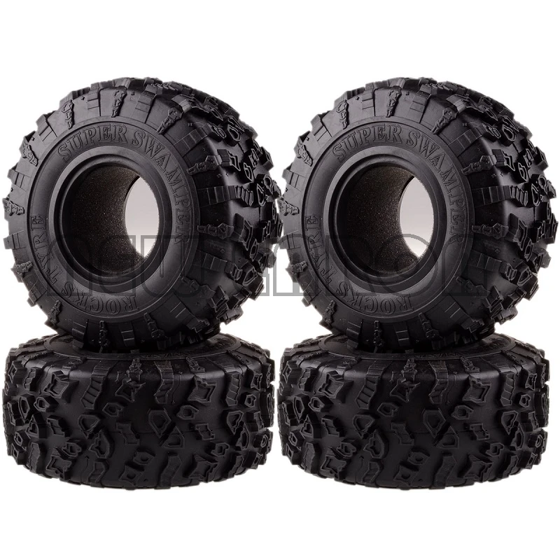 

1:10 4P 2.2" Super Swamper Rocks 132MM Tyre Tires For RC Climbing Rock Crawler RR10 Wraith TRX-4 TRX4 KM2 YETI NEW ENRON